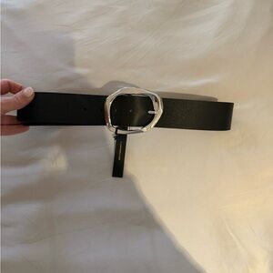 B-Low the Belt black leather belt. New with tags.